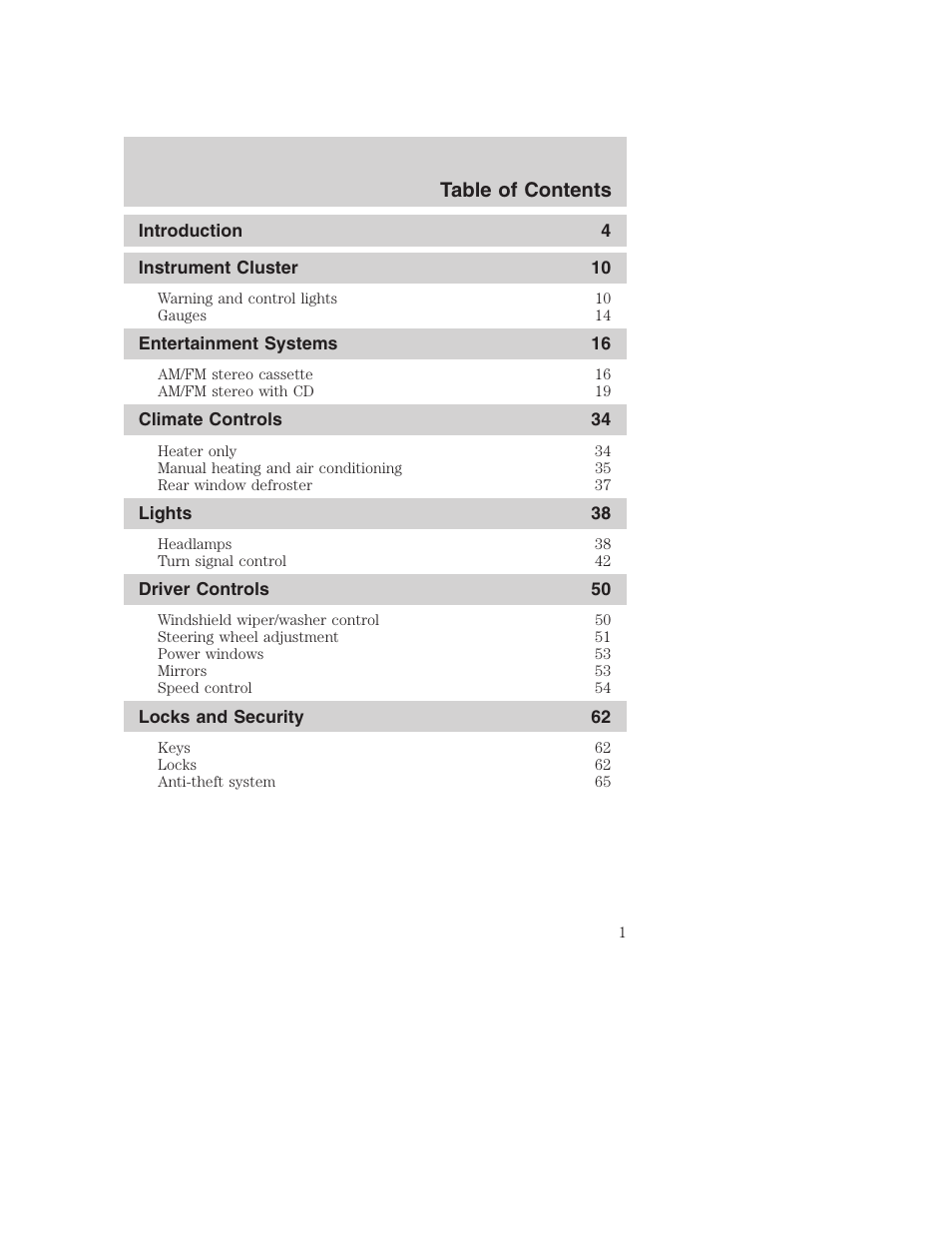 FORD 2004 Focus v.2 User Manual | 232 pages