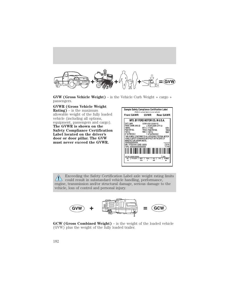 Driving | FORD 2004 Freestar v.2 User Manual | Page 183 / 289