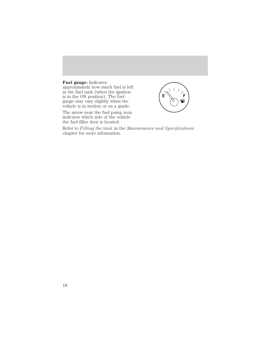 Instrument cluster | FORD 2004 Freestar v.2 User Manual | Page 19 / 289