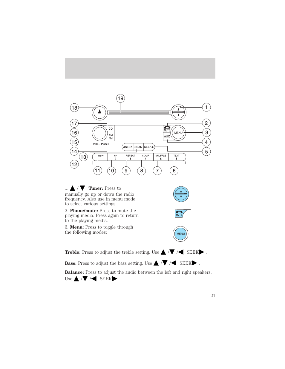 Entertainment systems | FORD 2004 Freestar v.2 User Manual | Page 22 / 289