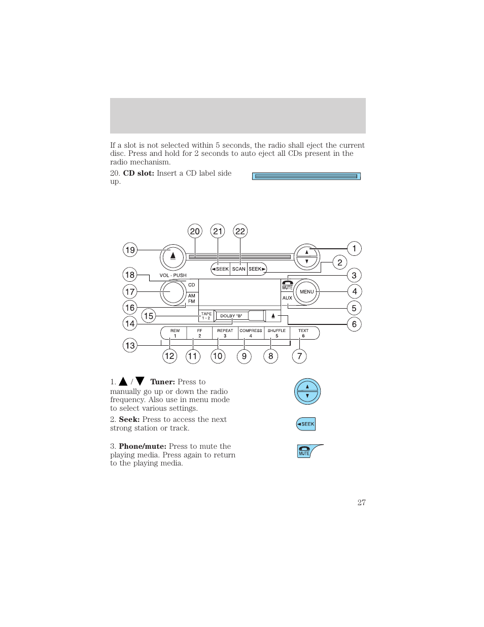 Entertainment systems | FORD 2004 Freestar v.2 User Manual | Page 28 / 289