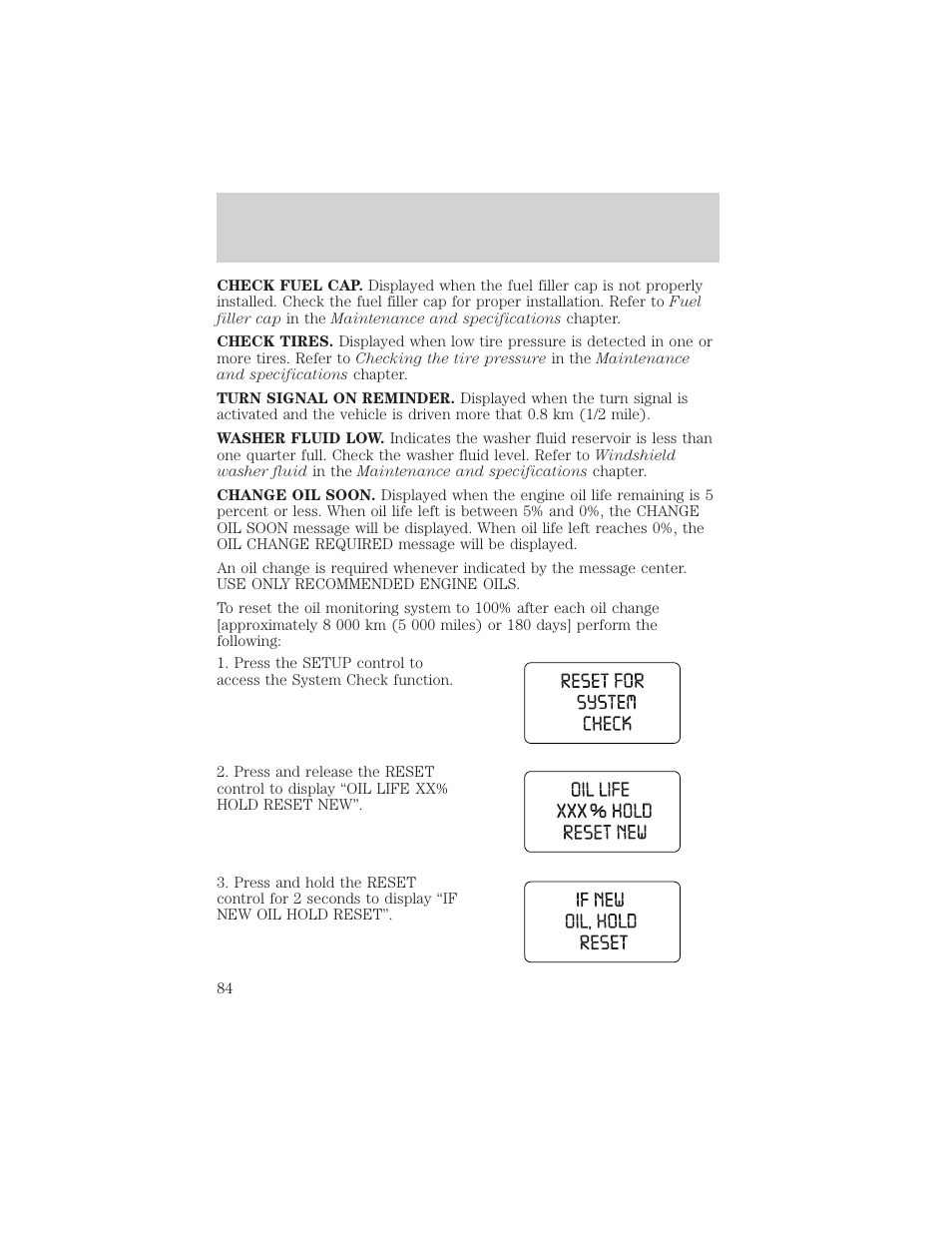 Driver controls | FORD 2004 Freestar v.2 User Manual | Page 85 / 289