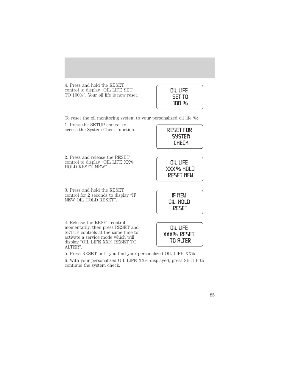 Driver controls | FORD 2004 Freestar v.2 User Manual | Page 86 / 289