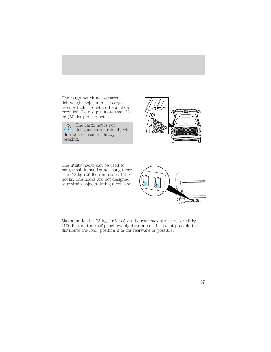 Driver controls | FORD 2004 Freestar v.2 User Manual | Page 88 / 289