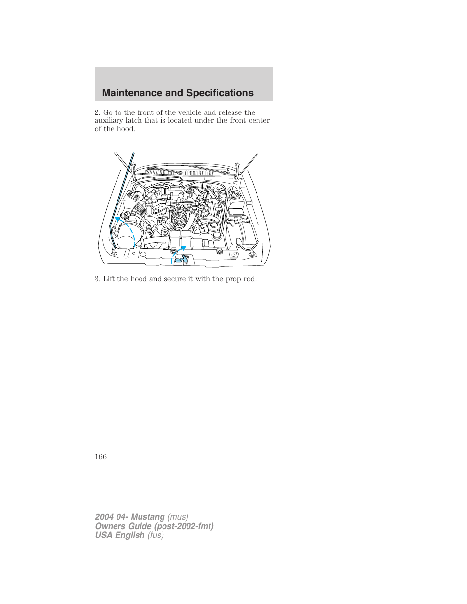 FORD 2004 Mustang v.3 User Manual | Page 166 / 240