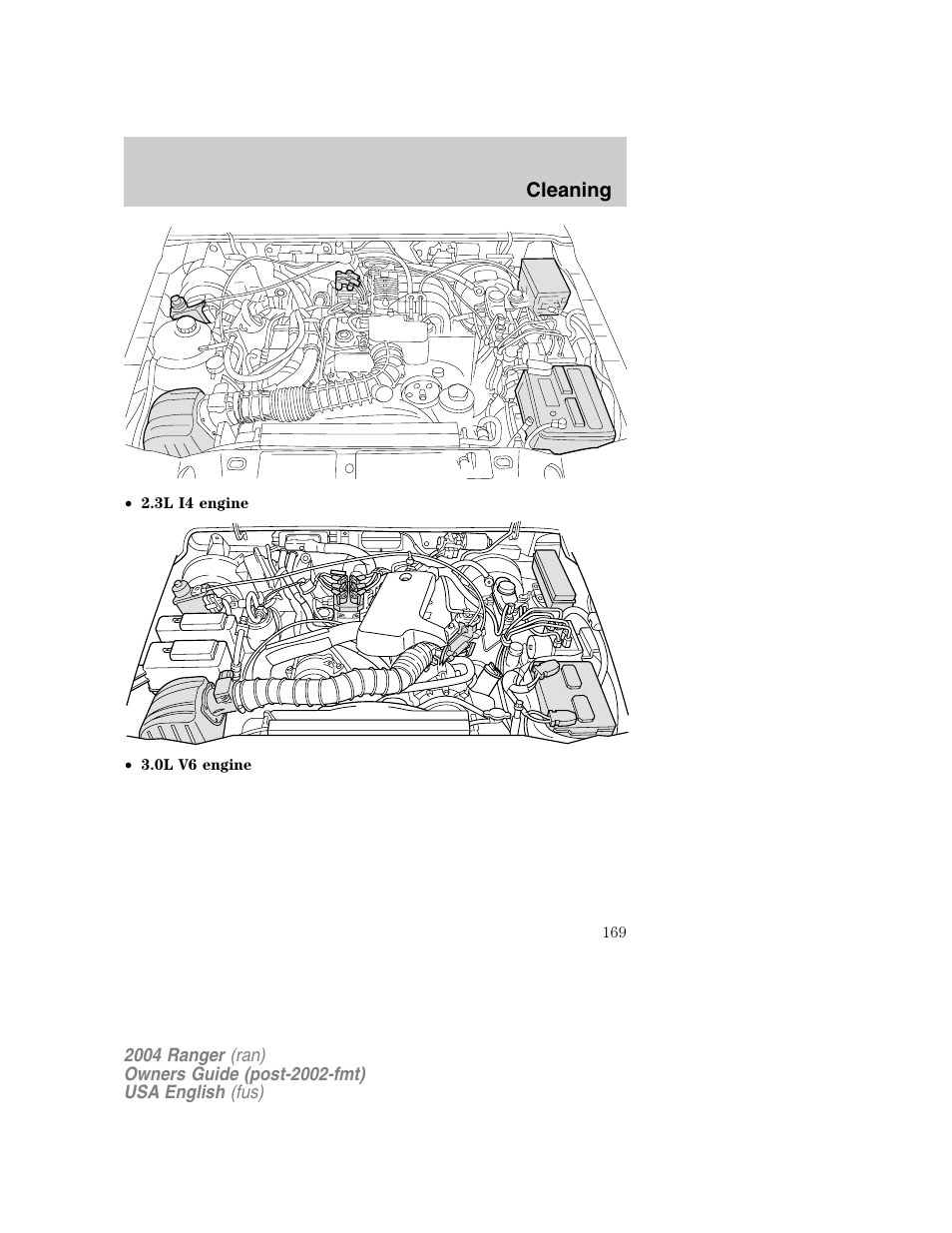 FORD 2004 Ranger v.1 User Manual | Page 169 / 248