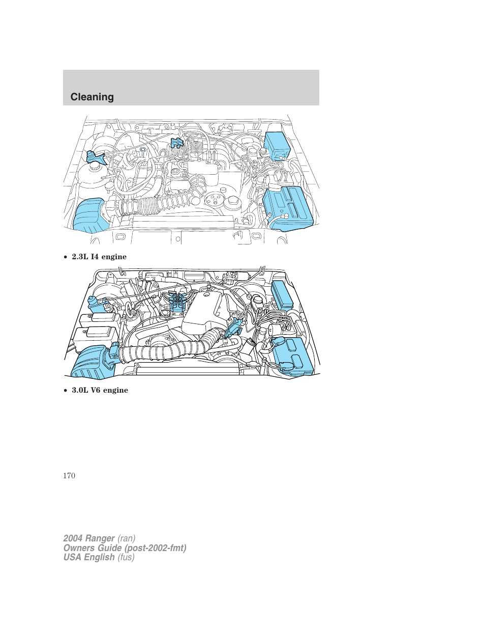 FORD 2004 Ranger v.2 User Manual | Page 170 / 248