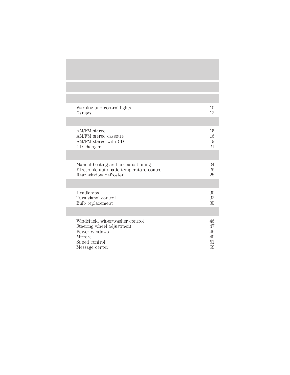 FORD 2004 Taurus v.2 User Manual | 248 pages