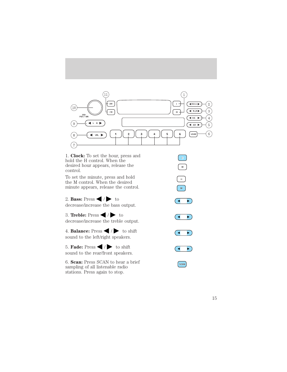 Entertainment systems | FORD 2004 Taurus v.2 User Manual | Page 15 / 248