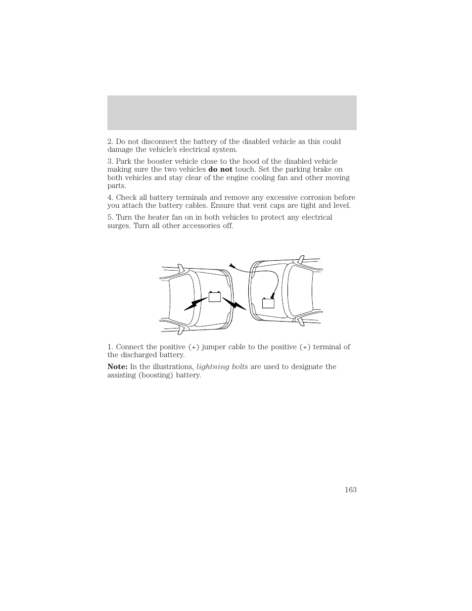 Roadside emergencies | FORD 2004 Taurus v.2 User Manual | Page 163 / 248