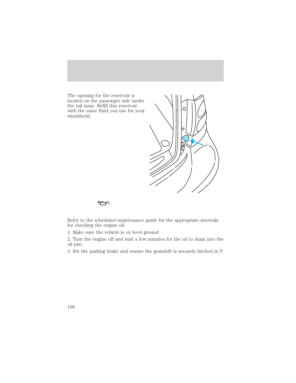 Maintenance and specifications | FORD 2004 Taurus v.2 User Manual | Page 190 / 248