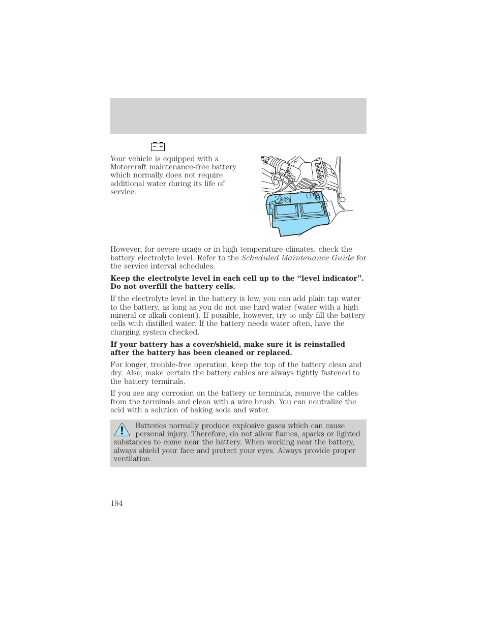 Maintenance and specifications | FORD 2004 Taurus v.2 User Manual | Page 194 / 248