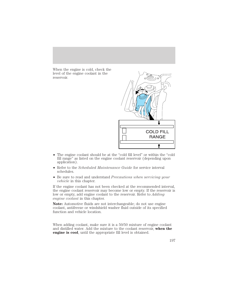 Maintenance and specifications | FORD 2004 Taurus v.2 User Manual | Page 197 / 248