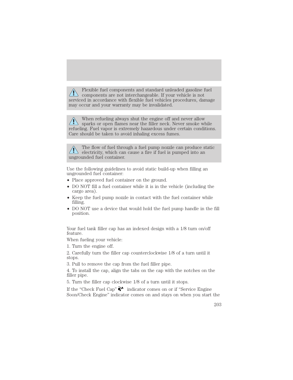 Maintenance and specifications | FORD 2004 Taurus v.2 User Manual | Page 203 / 248