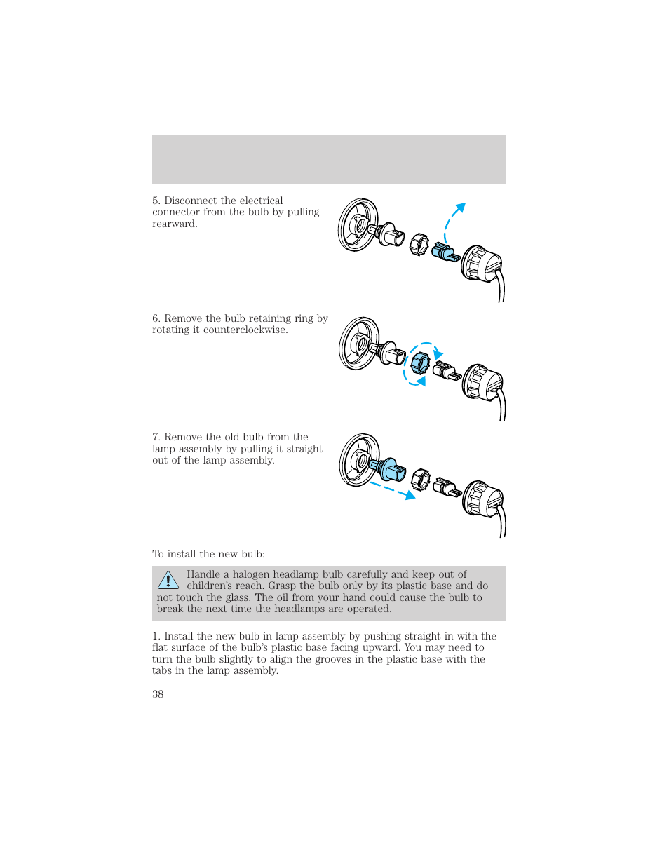 Lights | FORD 2004 Taurus v.2 User Manual | Page 38 / 248