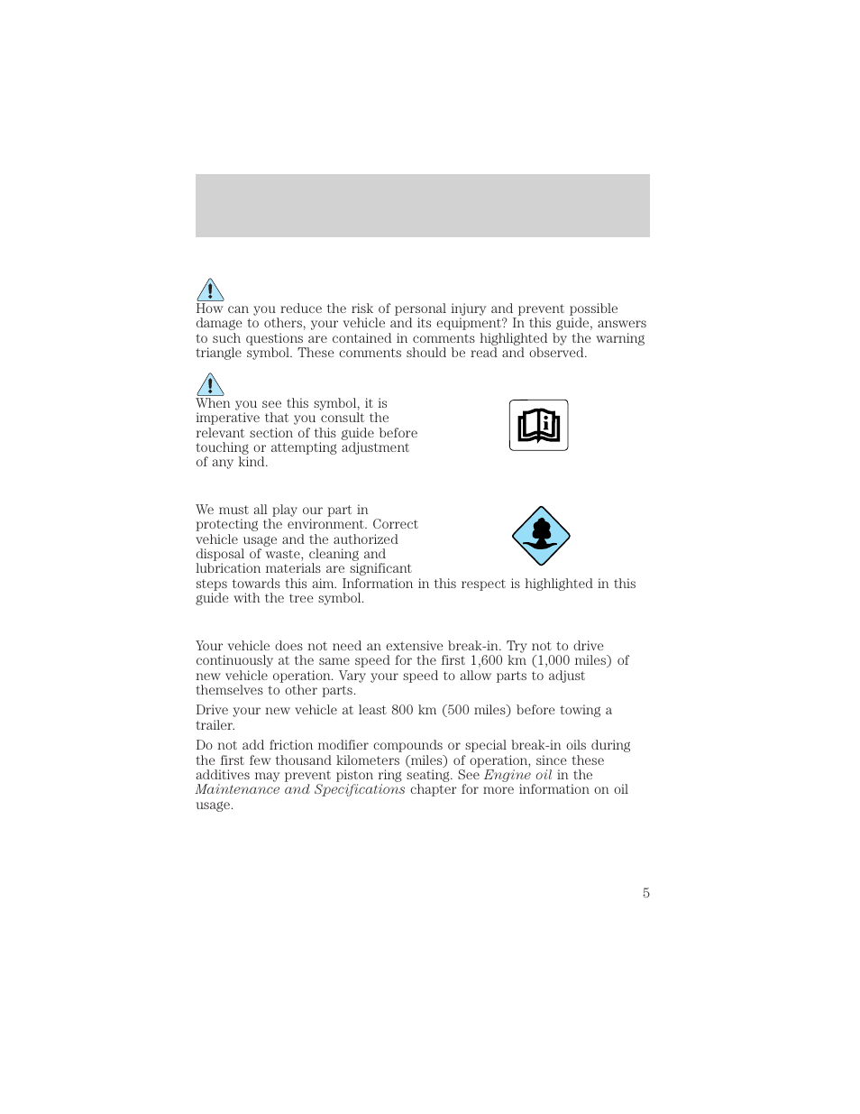 Introduction | FORD 2004 Taurus v.2 User Manual | Page 5 / 248