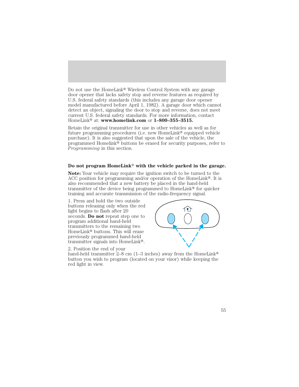 Driver controls | FORD 2004 Taurus v.2 User Manual | Page 55 / 248