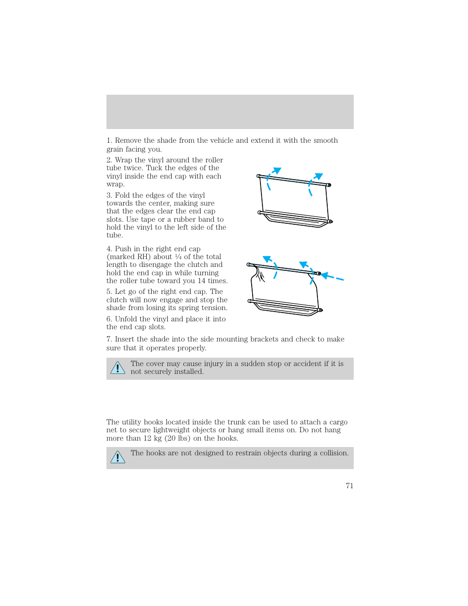 Driver controls | FORD 2004 Taurus v.2 User Manual | Page 71 / 248