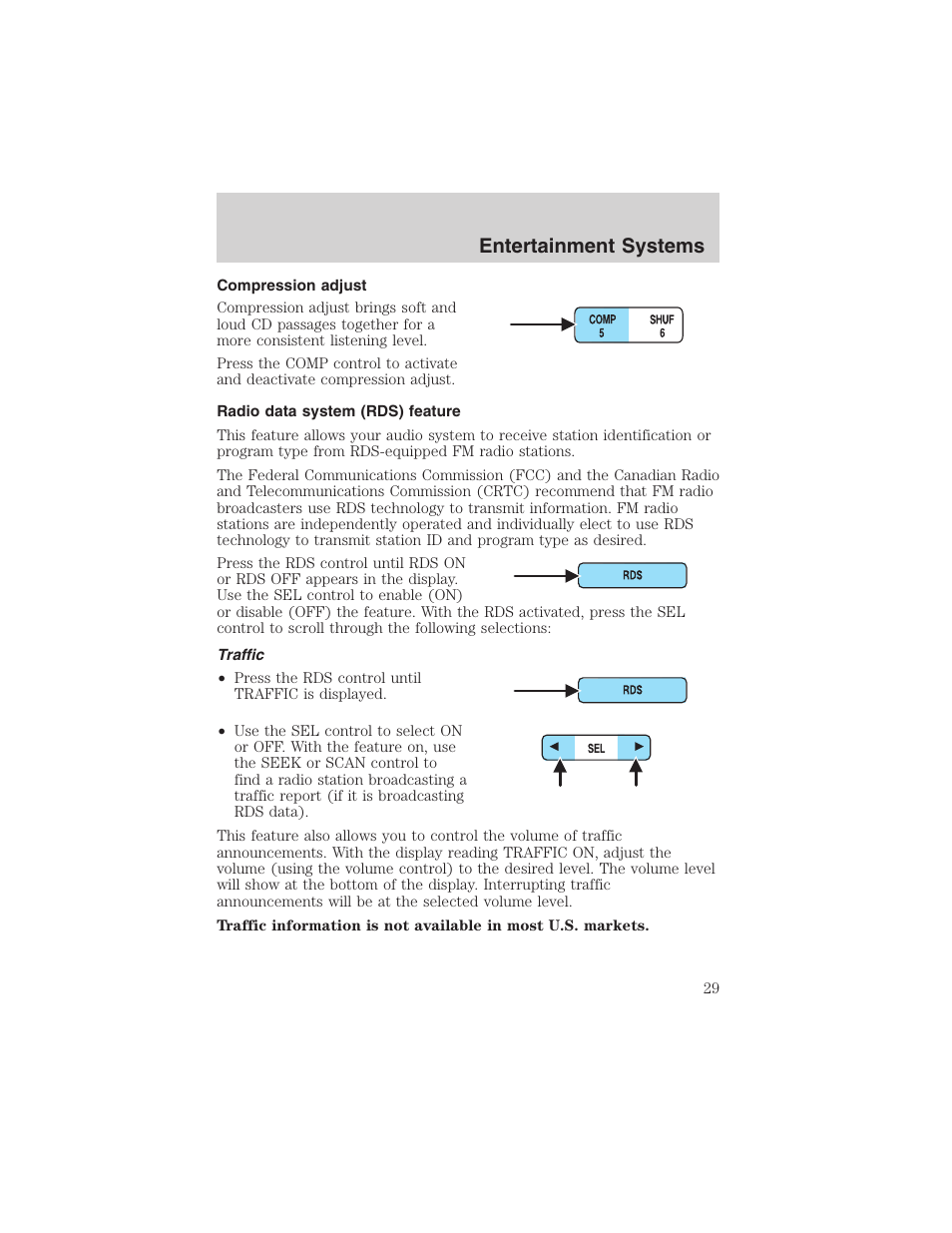 Entertainment systems | FORD 2003 Crown Victoria v.1 User Manual | Page 29 / 232