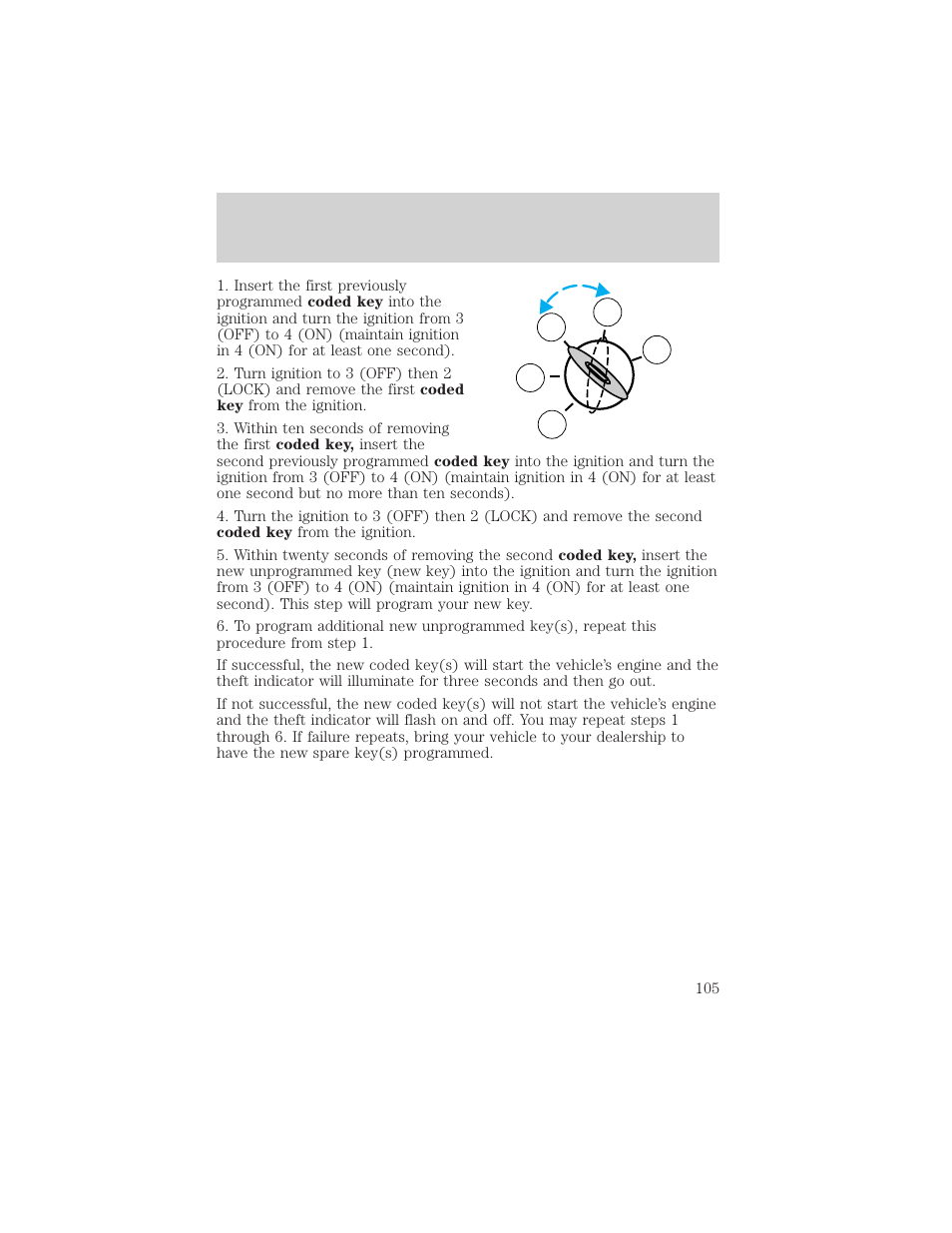 Locks and security | FORD 2003 Crown Victoria v.2 User Manual | Page 105 / 248