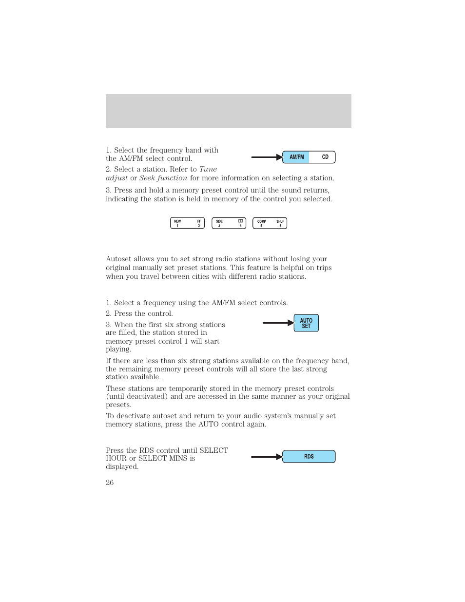 Entertainment systems | FORD 2003 Crown Victoria v.2 User Manual | Page 26 / 248