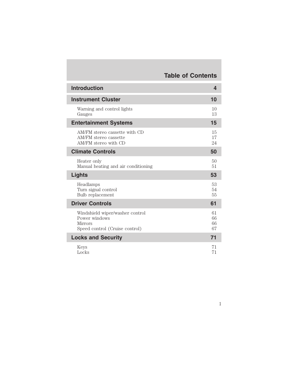 FORD 2003 E-550 v.1 User Manual | 232 pages