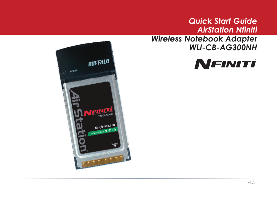 Buffalo Technology WLI-CB-AG300NH User Manual | 11 pages