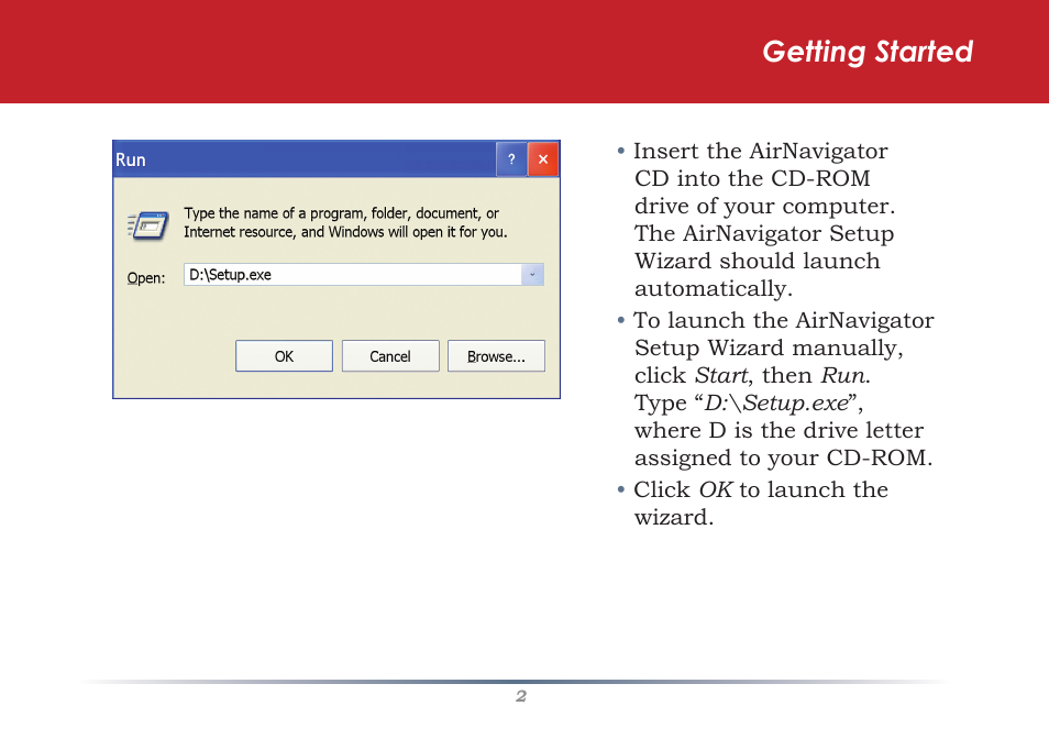 Getting started | Buffalo Technology WLI-CB-AG300NH User Manual | Page 2 / 11
