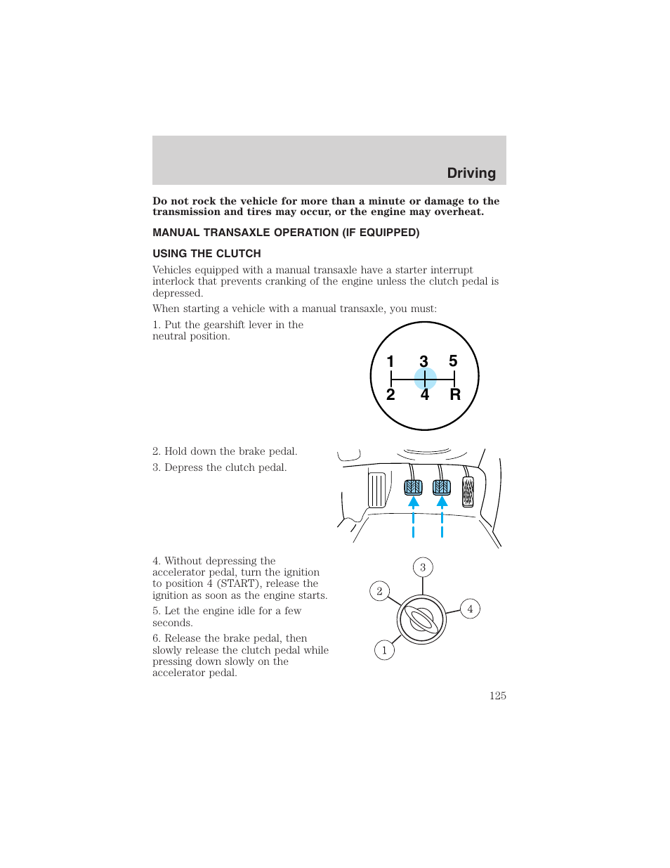 FORD 2003 Escape v.1 User Manual | Page 125 / 240