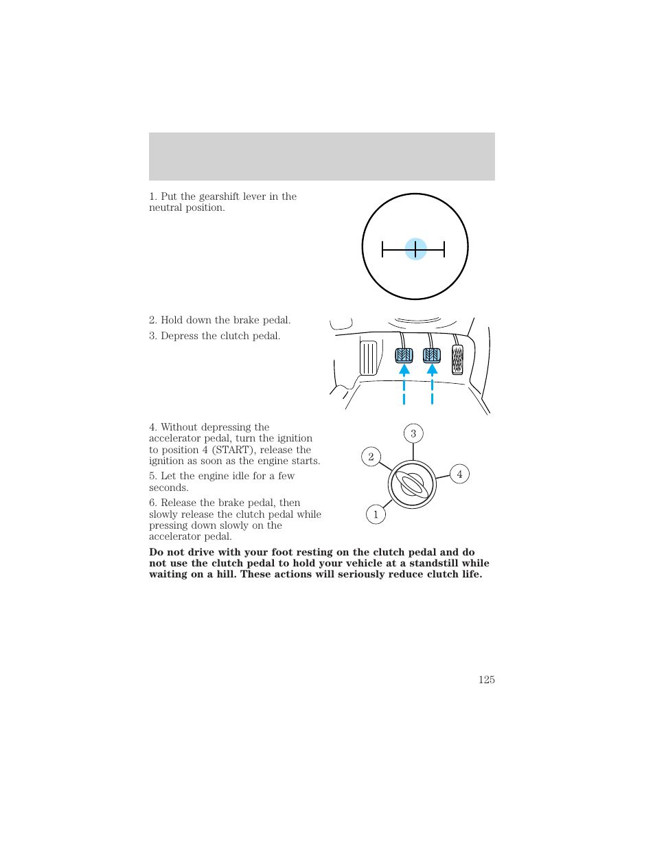 FORD 2003 Escape v.2 User Manual | Page 125 / 240