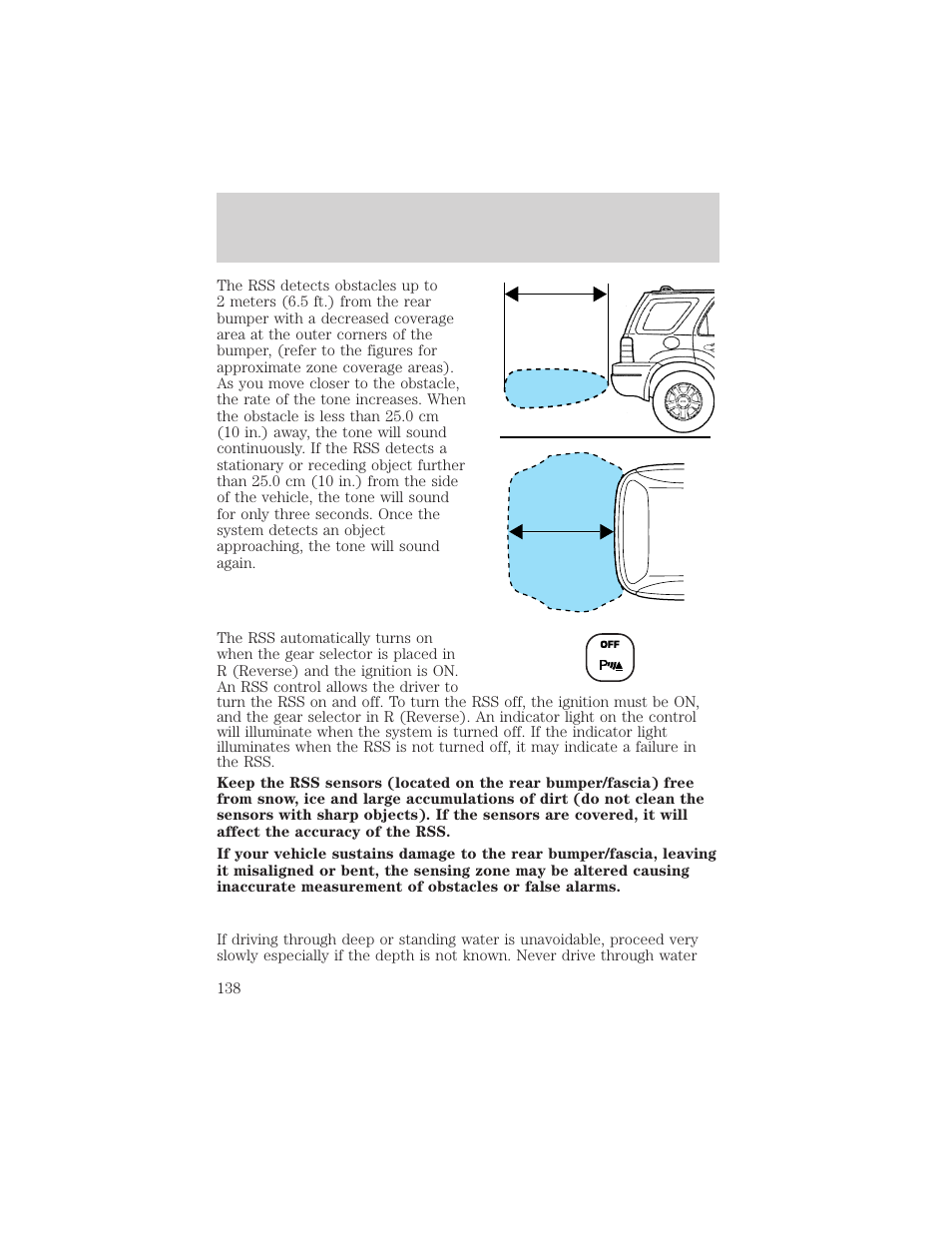 Driving | FORD 2003 Escape v.2 User Manual | Page 138 / 240