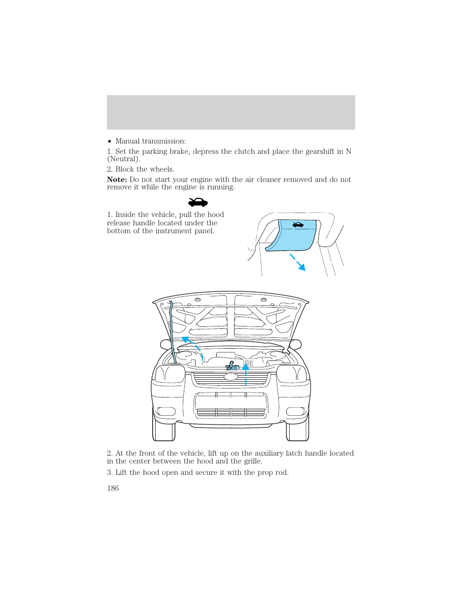 Maintenance and specifications | FORD 2003 Escape v.2 User Manual | Page 186 / 240