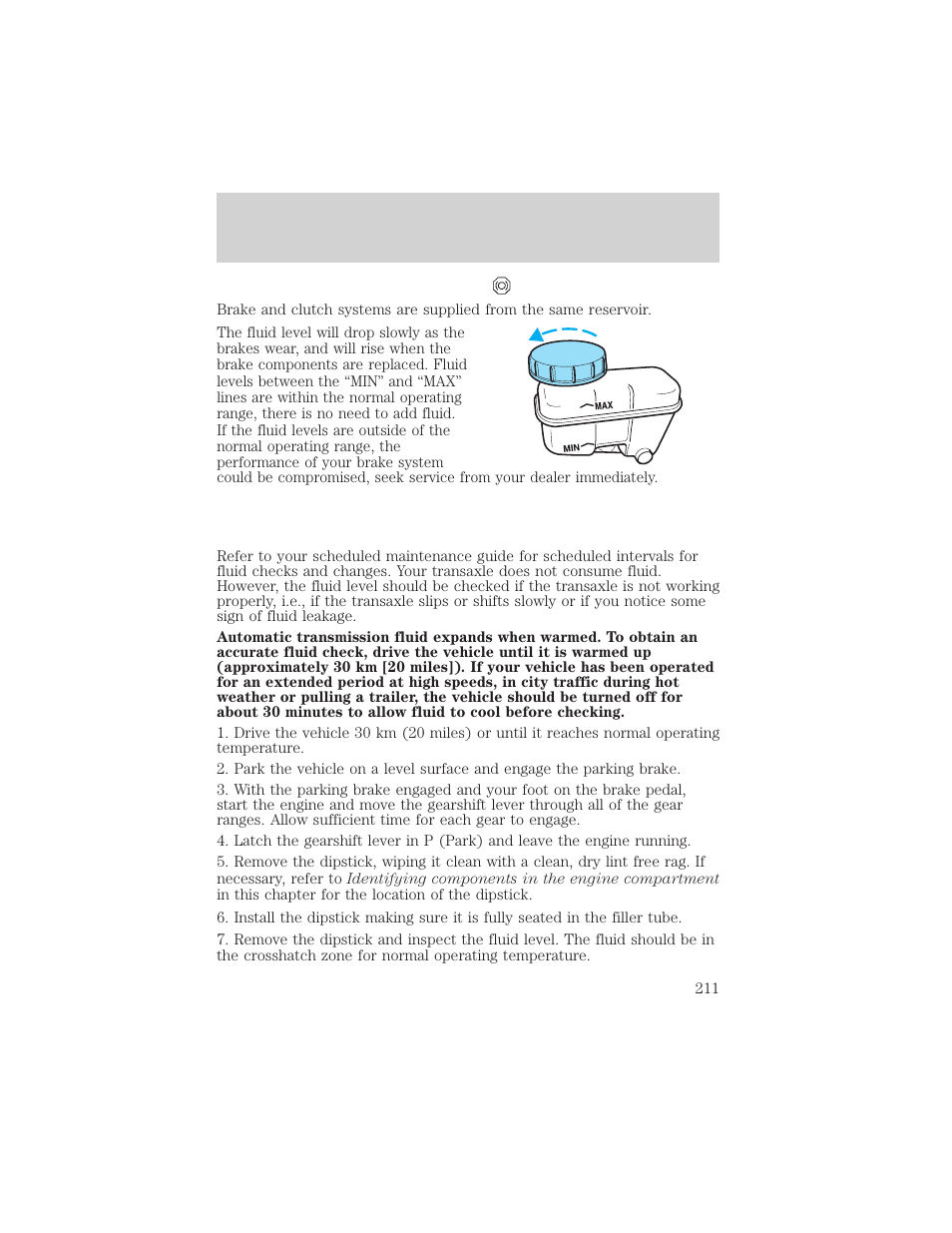 Maintenance and specifications | FORD 2003 Escape v.2 User Manual | Page 211 / 240