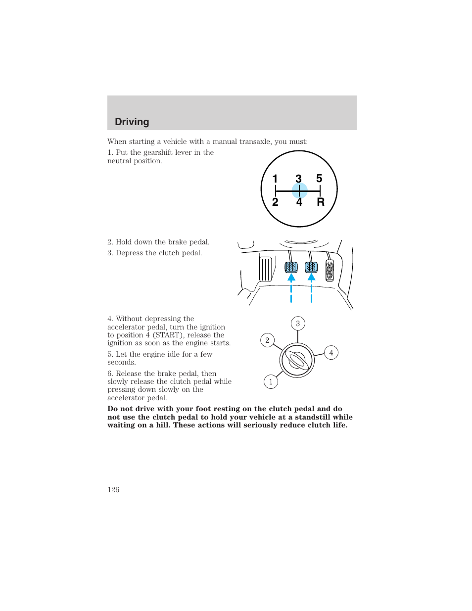 FORD 2003 Escape v.3 User Manual | Page 126 / 240