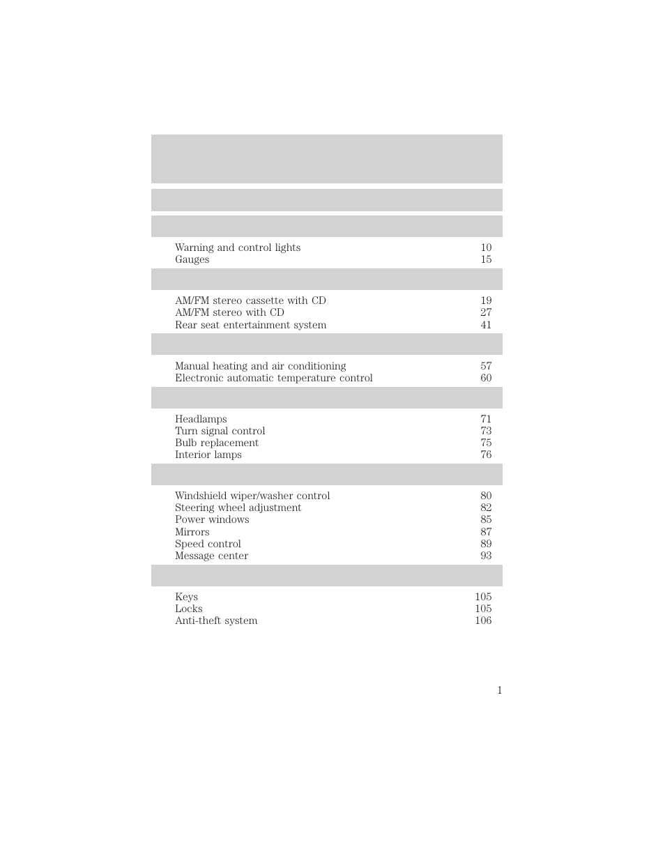 FORD 2003 Excursion v.2 User Manual | 272 pages