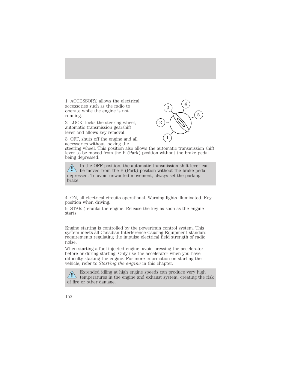 Driving | FORD 2003 Excursion v.2 User Manual | Page 152 / 272