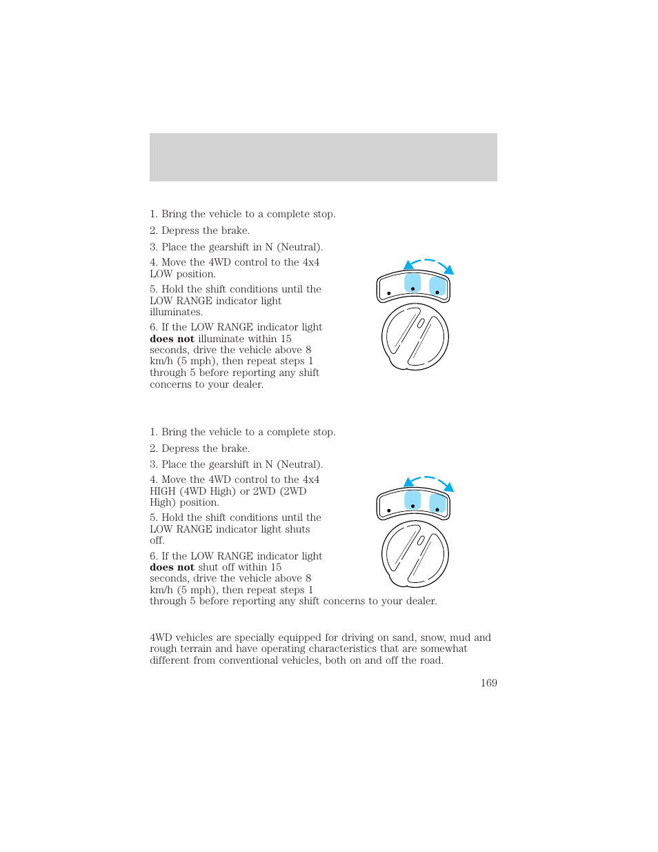 Driving | FORD 2003 Excursion v.2 User Manual | Page 169 / 272