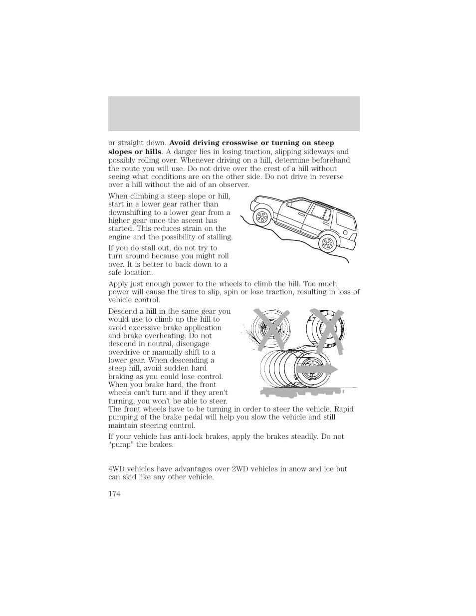 Driving | FORD 2003 Excursion v.2 User Manual | Page 174 / 272