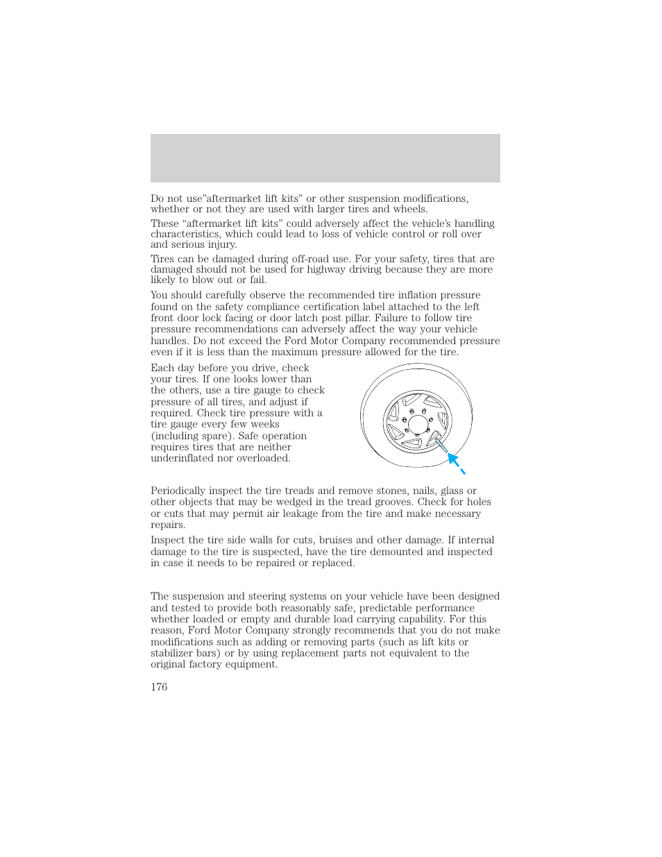 Driving | FORD 2003 Excursion v.2 User Manual | Page 176 / 272