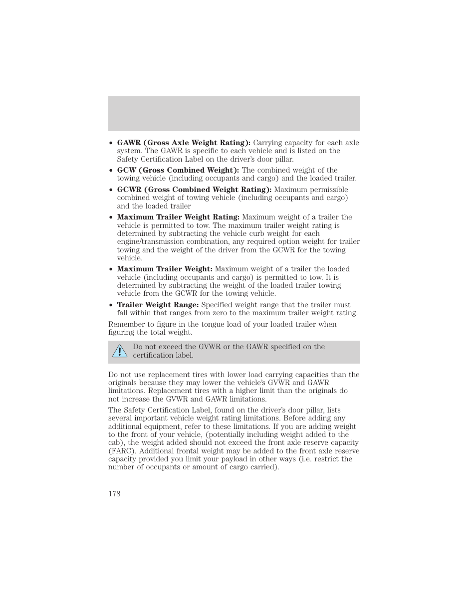 Driving | FORD 2003 Excursion v.2 User Manual | Page 178 / 272
