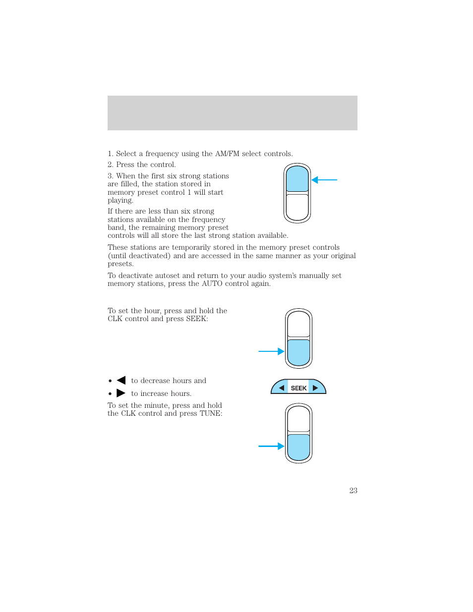 FORD 2003 Excursion v.2 User Manual | Page 23 / 272