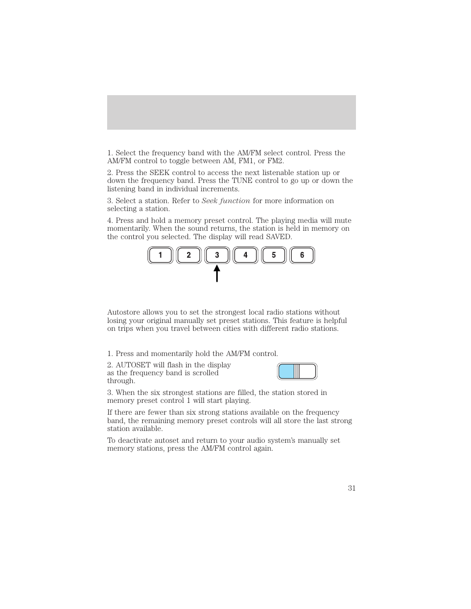 Entertainment systems | FORD 2003 Excursion v.2 User Manual | Page 31 / 272