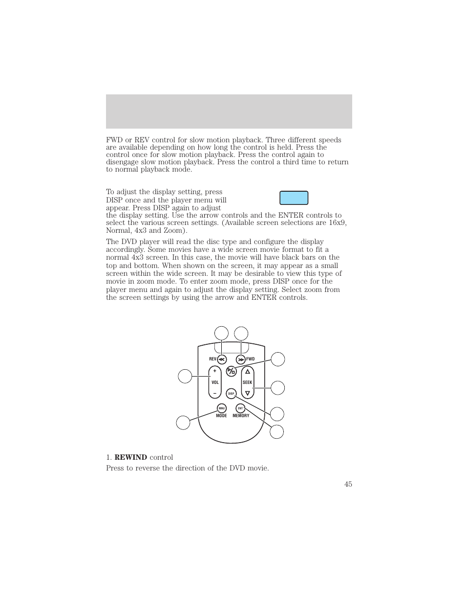 Entertainment systems | FORD 2003 Excursion v.2 User Manual | Page 45 / 272