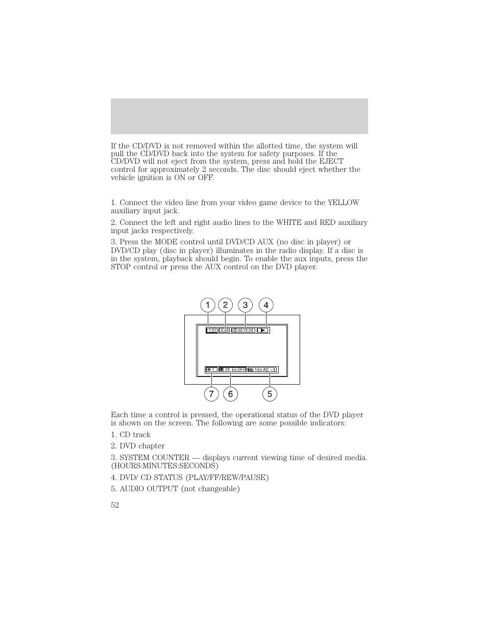 Entertainment systems | FORD 2003 Excursion v.2 User Manual | Page 52 / 272
