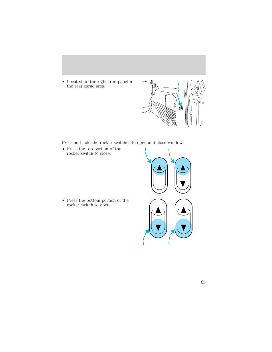 Driver controls | FORD 2003 Excursion v.2 User Manual | Page 85 / 272