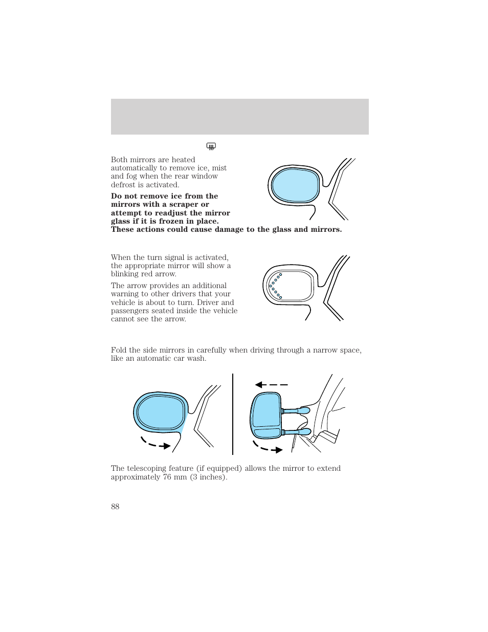 Driver controls | FORD 2003 Excursion v.2 User Manual | Page 88 / 272