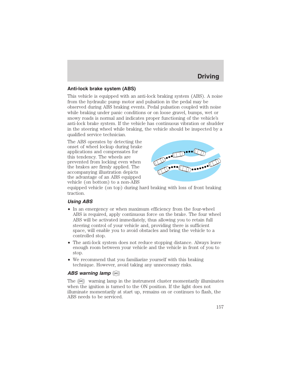 Driving | FORD 2003 Excursion v.4 User Manual | Page 157 / 272