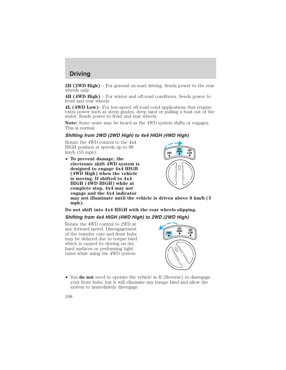 Driving | FORD 2003 Excursion v.4 User Manual | Page 168 / 272