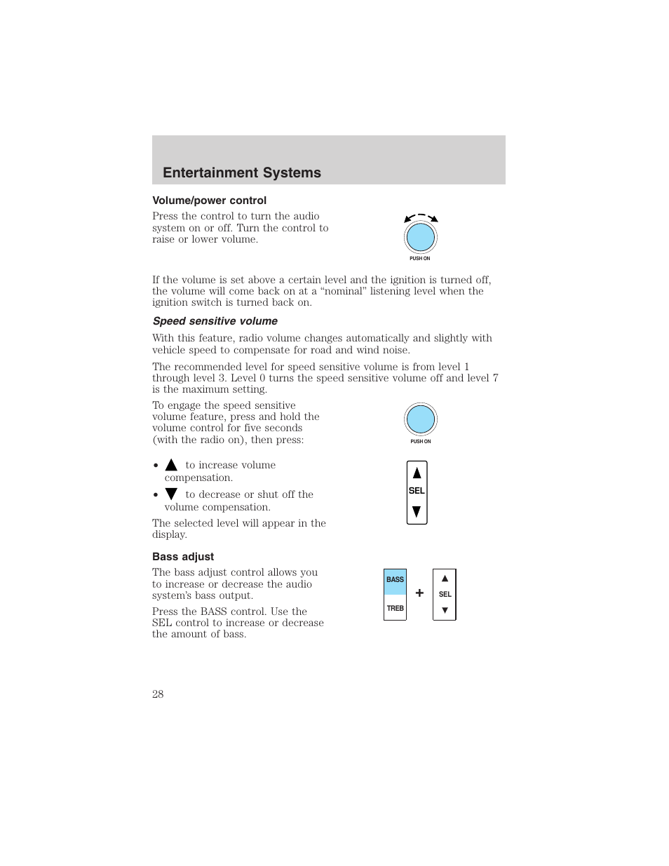 Entertainment systems | FORD 2003 Excursion v.4 User Manual | Page 28 / 272