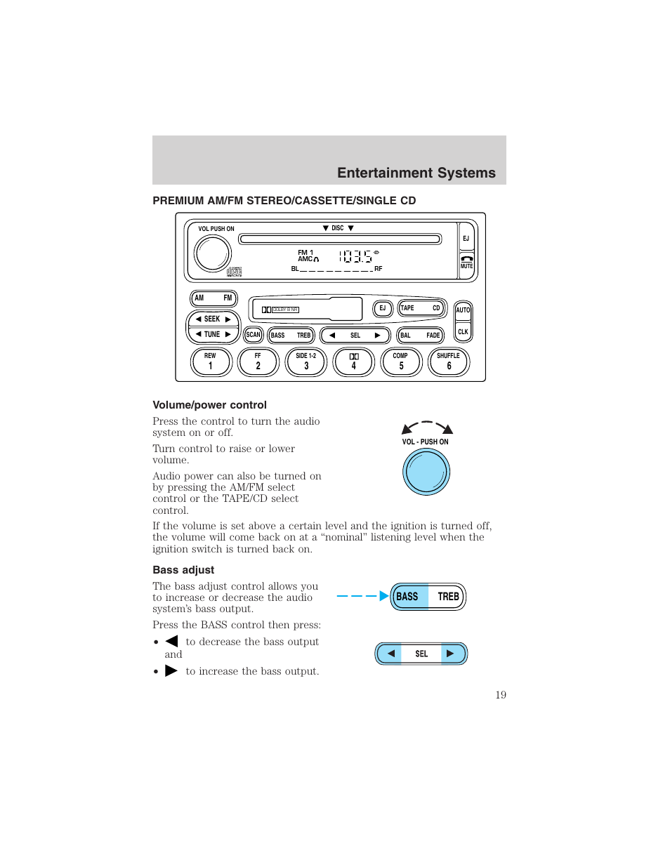 Entertainment systems | FORD 2003 Expedition v.1 User Manual | Page 19 / 320